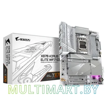 Материнская плата Gigabyte X870 Aorus Elite WIFI7 Ice (rev. 1.x) картинка 5